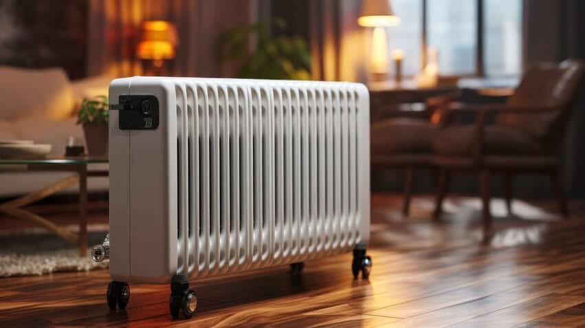 Le chauffage électrique à radiateur pour une vie douillette améliore le confort